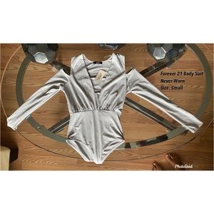 Forever 21 Long Sleeve Bodysuit